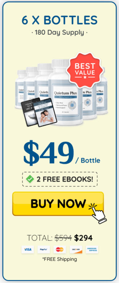 quietum-plus 6 bottle
